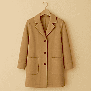 Süet Pardesü - Kuru Temizleme