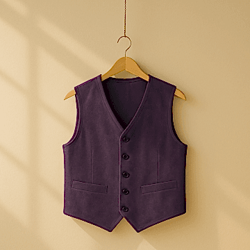 Süet Yelek - Kuru Temizleme