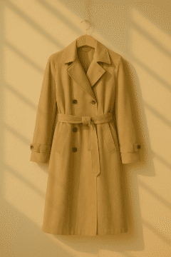 Trençkot Uzun - Kuru Temizleme