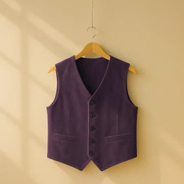 Süet Yelek - Ütüleme