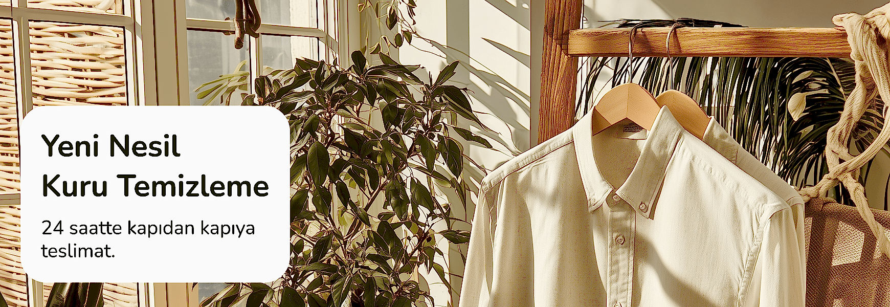 Yeni nesil kuru temizleme, çamaşır yıkama ve ütüleme hizmetlerini deneyimleyin.